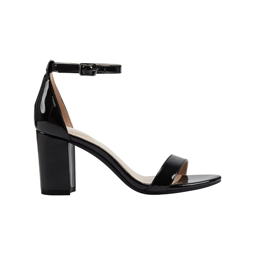 Bandolino Women's Black Armory Block Heel Dress Sandals Size 7M - Picture 4 of 5